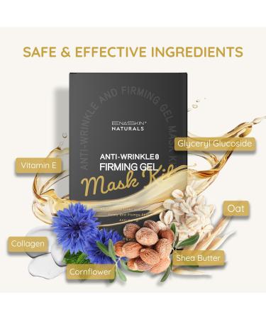 Enaskin Naturals Anti-Wrinkle Face Patches & Gel Masks - Rejuvenate Your Skin Worldwide - Buy Online on GoSupps.com