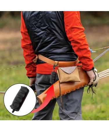 Delamiya 4-Piece Archery Arrow Puller Set | Rubber Arrow Puller & Powder with Belt Clip for Easy Use & Hand Protection | Black Target Archery Gear - Buy Online on GoSupps.com