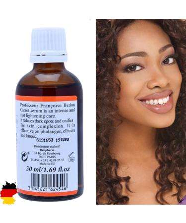 Pr. Francoise Bedon Carrot Lightening Serum 1.66oz - Brighten Your Skin with Carrot Oil | International Shipping Available - Buy Online on GoSupps.com
