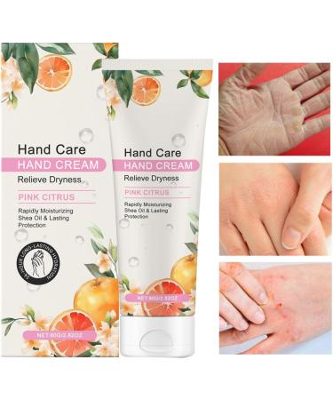 Hand Cream For Women Hand Lotion For Women Grapefruit Dry Hand Lotion 80G For Women - Non Greasy Moisturizing Cream For Body Skin Care For Women - Buy Online on GoSupps.com