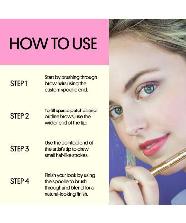 Winky Lux Uni Brow Universal Eyebrow Pencil - Blonde and Black Shades | Brow Makeup for All Brow Colors - Buy Online on GoSupps.com