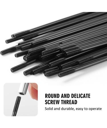 WINOMO 36Pcs 14G J Bend Steel Spokes + Nipples for Mountain Bike - 260mm - Buy Online on GoSupps.com