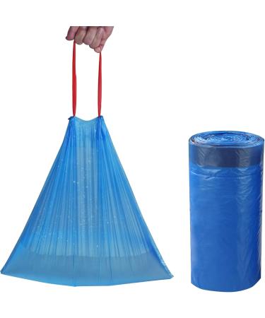 Fiaze 10 Gallon Drawstring Kitchen Garbage Bags (Blue 100 Bags) - Buy Online on GoSupps.com