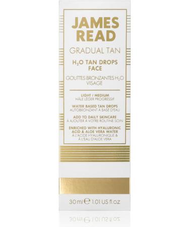James Read H2O Gradual Tan Drops - Light to Medium Tone 30ml - Buy Online on GoSupps.com