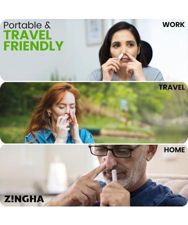 Natural Aromatherapy Nasal Stick Boost Focus & Enhance Breathing | Portable Sinus Relief & Relaxation Nasal Inhaler Stick | Essential Oil Blend for Stress and Congestion (Grape Berry) 4pk Grape Berry - Buy Online on GoSupps.com