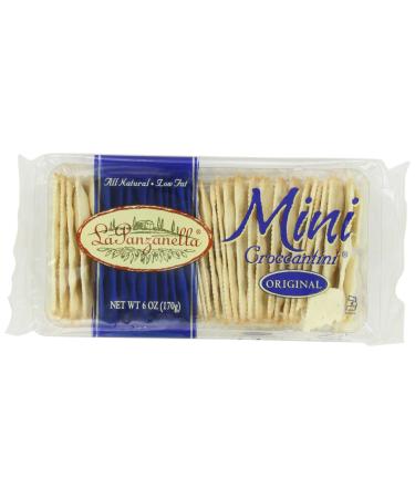 La Panzanella Original Mini Croccantini, 6-Ounce Packages (Pack of 6)
