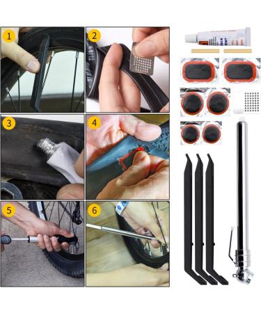 44pcs Professional Bike Tool Kit for Mountain & Road Bike Maintenance | Quality Bicycle Repair Set in Black Storage Case - Buy Online on GoSupps.com