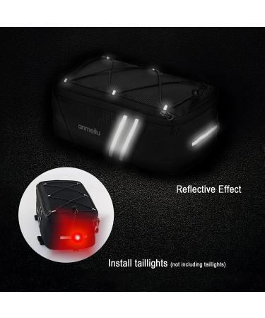 Bike Rack Bag - Rear Rack Trunk Bag for Bicycles | Waterproof & Compact 7L Storage Pack for Ebike, Folding Bike, and Fat Tire Bicycle - Buy Online on GoSupps.com