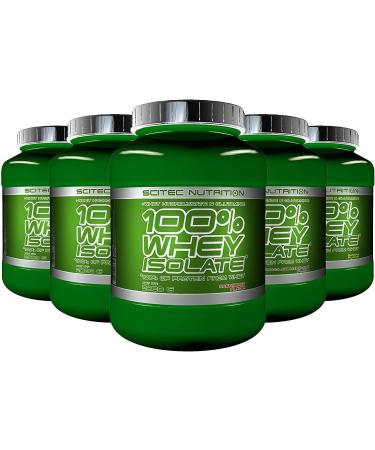  Scitec Nutrition Scitec Nutrition 100% Whey Isolate Strawberry Flavored Protein Nutritional Supplement 2 kg - Buy Online on GoSupps.com