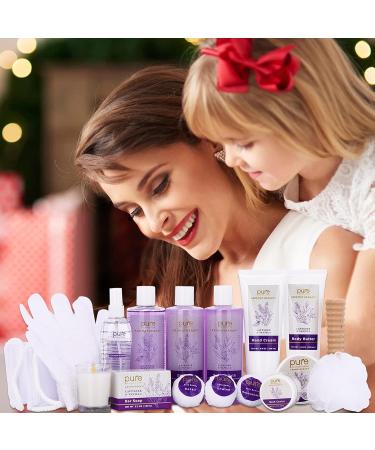 Lavender Bath Spa Gift Set for Couples - Christmas & Holiday Bath Basket for Women. Pamper & Indulge with Bath Body Works Essentials - Buy Online on GoSupps.com