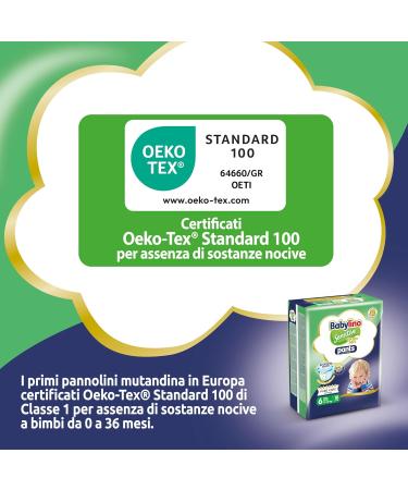 Babylino Sensitive Cotton Soft Diapers Size 6 XL (13-18 kg) - 18 Pieces | Ultra-Soft Hypoallergenic & Eco-Friendly - Buy Online on GoSupps.com