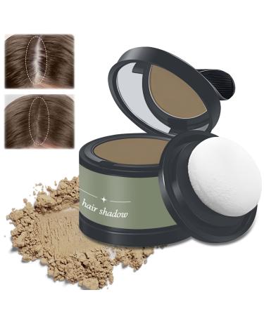 Tpubmity 4 g carrot powder hairline powder carrot powder for concealing the hairline for filling thinning hair for men and women light pebble Light curry
