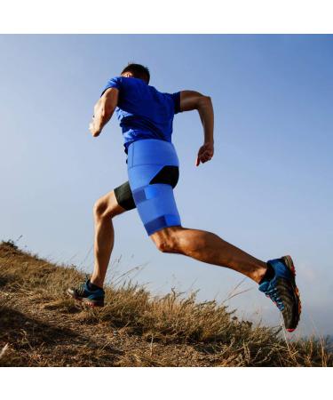 Yosoo Hip Thigh Brace - Groin Support Bandage for Joint Pain Relief | Non-Slip Breathable Elastic Waist & Leg Protector | International Shipping Available - Buy Online on GoSupps.com