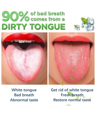 Stainless Steel Tongue Scraper - Eowpppue 20-Pack | Fresh Breath Hygiene Care for Adults & Kids - Available in 5 Colors - Buy Online on GoSupps.com