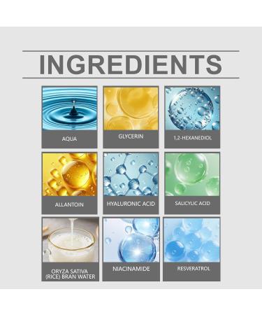 TS TAC-SKY Facial Essence With Niacinamide - Exfoliates Dead Skin Removes Blackheads Hydrates & Refines Pores Gentle Care For All Types(3PCS) - Buy Online on GoSupps.com