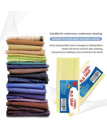 Canal Old Soap Bar with Brush - Effective Stain Remover for Clothes & Underwear | Magic Laundry Soap for Easy Stain Removal (1 Pc - Buy Online on GoSupps.com