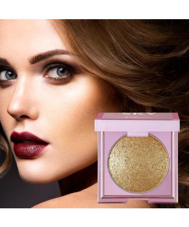 Highlighter Powder - 8g Smudge Proof Face Shining Highlighting Powder Women Brightening Face Cosmetics for Eyelids Lips Cheekbones Long Wear Highlighter for Mom Wife Sritob #07 - Buy Online on GoSupps.com