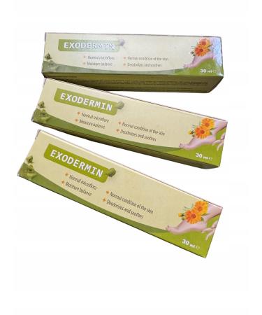 Skoczylas 3x EXODERMIN Natural Foot Cream 30 ml