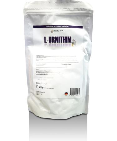 L-Ornithine Powder 300g - PREMIUM Quality Plant Fermentation | 600 Capsules Equivalent | Boost Performance & Recovery - Buy Online on GoSupps.com