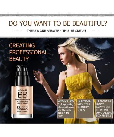 BIOAQUA BB Cream Super Wearing Lasting No Makeup Water Flawless (GENTLE SKIN) - Buy Online on GoSupps.com