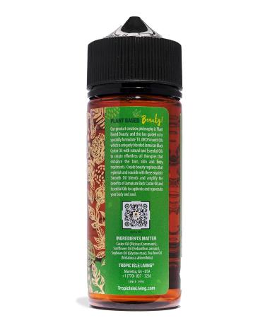 Tropic Isle Living Natural Hair Growth & Skin Care Oil | Refreshing Fragrance | Hydrating Massage Oil | Hot Oil Treatment 4oz (Tea Tree) - Buy Online on GoSupps.com