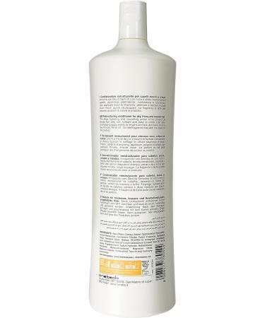 Fanola Restructuring Conditioner with Milk Proteins 1000 for Dry, Stressed, and Damaged Hair - 1.00L (Pack of 1) - Buy Online on GoSupps.com