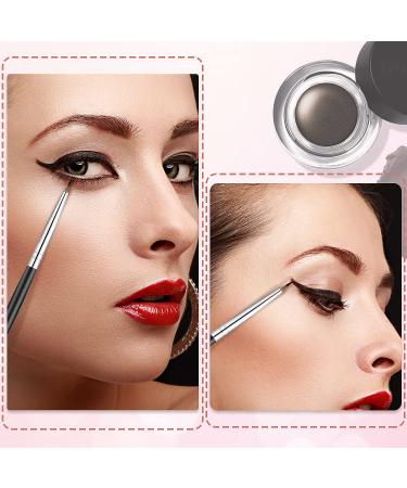 Fine Point Eyeliner Brushes Set | Precision Makeup Gel Liner & Eyeshadow Brushes - Buy Online on GoSupps.com