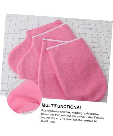 2 Sets Leather Horn Boots Practical Wax Heat Paraffin Wax Mittens Fingernail Beauty Tool Foot Paraffin Bath Mitts Paraffin Wax Mitts Glove Polyester Lining Manicure Tools Work Hand - Buy Online on GoSupps.com