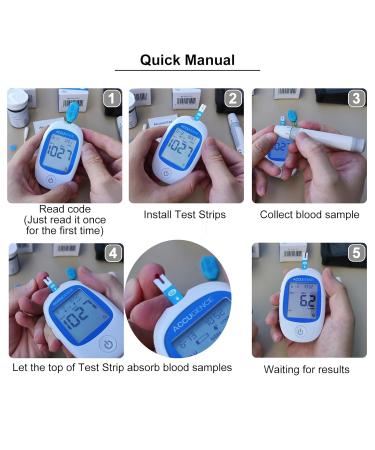 ACCUGENCE 3in1 Multifunction Test Kit | Blood Glucose, Uric Acid, Ketone Test Strips | Home Self-Testing | UK mmol/L - Buy Online on GoSupps.com