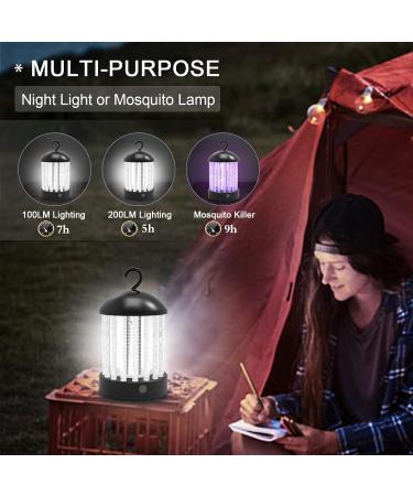 Mosquito Killer lamp Portable Electronic Indoor Insect Killer Bug Zapper Insect Trap Electronic Shock Mosquito Killer UV Light Child Safety Fly Pests Catcher Lamp Mosquito Trap for Indoor outdoor - Buy Online on GoSupps.com