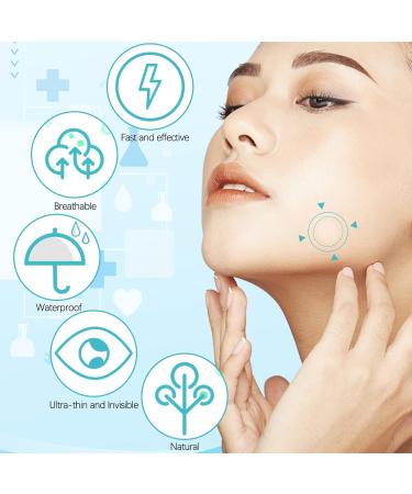 216 Pcs Invisible Hydrocolloid Pimple Patches with Tea Tree Oil - Waterproof & Breathable Acne Treatment for Day & Night - Buy Online on GoSupps.com