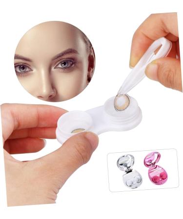 Solustrie 3 PC Osterei Glasses Case | Portable Lens Storage & Travel Box | Durable ABS Container for Round Lenses - Buy Online on GoSupps.com