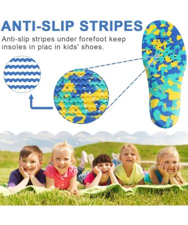 Ailaka Kids Orthotic Arch Support Shoe Insoles for Flat Feet & Plantar Fasciitis - Sizes 2.5-5.5 M US Little Kid - Buy Online on GoSupps.com