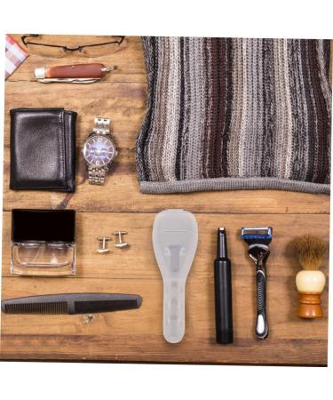 Minkissy 12 PTH Traveler Gaskiser - Men's Roller Trunk Jazz Shoes & Hard Case Razor Holder | Dustproof Storage Box for Razors - Buy Online on GoSupps.com