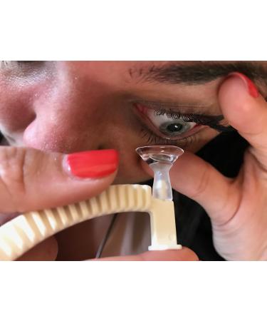 CHIO Premium Applicator/Inserter for Soft Contact Lenses and Hard Contact Lenses with Included Hard Contact Lens Remover for Scleral GP and Ortho-K Lenses Only