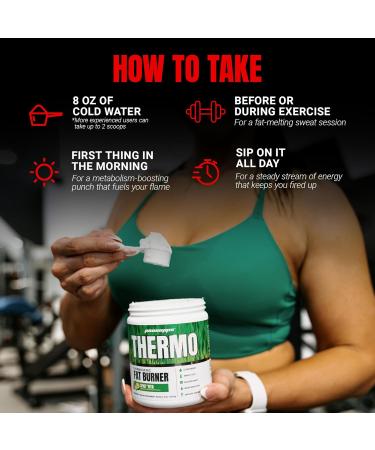 PROSUPPS Thermogenic Fat Burner Powder Spicy Rita - Weight Loss & Metabolism Booster Pre Workout Supplement for Women & Men - Supports Appetite Control & Boosts Energy - Gluten-Free - 25 Servings - Buy Online on GoSupps.com