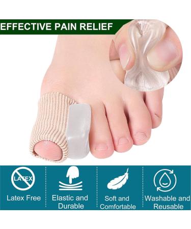 1Pcs Gel Toe Separator Spacer - Bunion Corrector for Hallux Valgus Overlapping Toes Blisters & Corns - Comfort & Relief - Buy Online on GoSupps.com