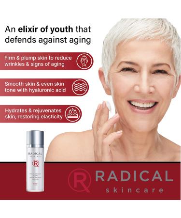 Radical Skincare Youth Infusion Serum - Even Skin Tone Reduce Fine Lines & Wrinkles Hydrates for All Skin Types - Paraben & Cruelty Free (1 oz - Buy Online on GoSupps.com