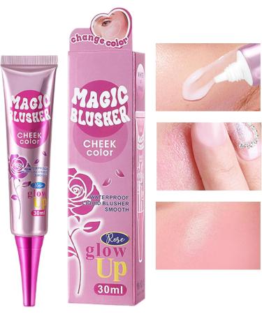 Ungtyb Cream Blush Color Changing Cheek Stain Long Lasting Formula Natural Finish Brightens Under Eyes Sculptures and Highlights for Mature Skin Daily Face Makeup - Buy Online on GoSupps.com