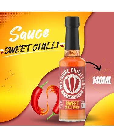 Fearless Flavour Sauce Bottle Pick N Mix - Choose From 9 Flavours - Winter Chilli Fruity Chilli Mango Chilli Sweet Chilli Caribbean Chilli Habanero Chilli - Pack of 4 x 140ml - Buy Online on GoSupps.com