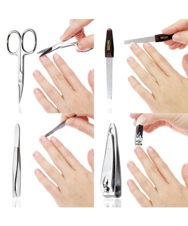 Marqus Nail Set for Men & Women - Premium 5-Piece Manicure Kit from Solingen | Travel-Friendly Nail Essentials - Buy Online on GoSupps.com