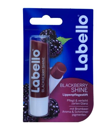 Labello Blackberry Shine Lip Balm 4.8g/5.5ml - 3 Pack | Moisturizing Lip Care - Buy Online on GoSupps.com