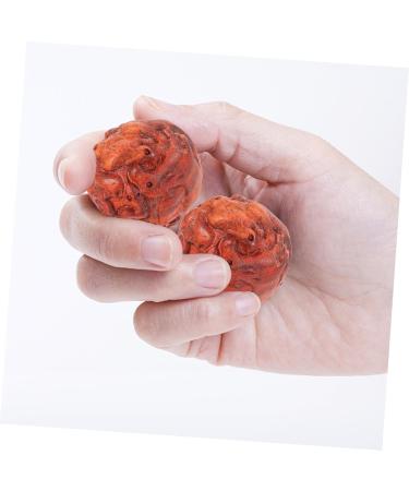 Portable Hand Training Balls - Wooden Relay & Massage Balls | Huanghua Pear Wood Fitness Equipment - Buy Online on GoSupps.com