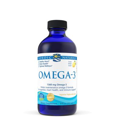 Nordic Naturals Omega-3 Lemon 8 fl oz (237 ml)