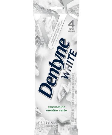 Dentyne Fire Sugar-Free Gum Bubble Gum Cinnamon 12 Pack (12 Pieces Each) & White Spearmint 4 X 12 Pcs - Buy Online on GoSupps.com