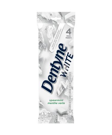 Dentye White Spearmint 4 X 12 Pcs Mint 1 count (Pack of 4)