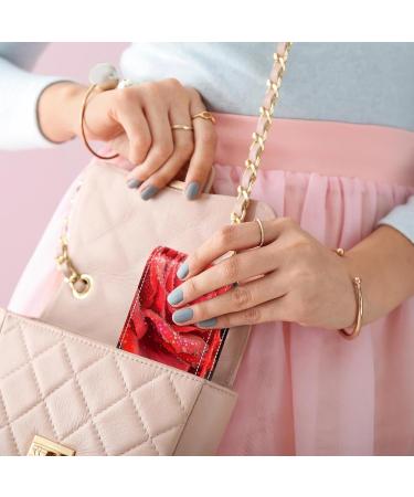 Buy Elegant Leather Lipstick Case with Mirror | Mini Lip Gloss Organizer - International Shipping Available - Buy Online on GoSupps.com