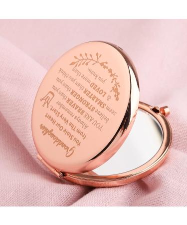 FEELMEM Granddaughter Compact Mirror: Engagement & Keepsake Makeup Gift - Buy Online on GoSupps.com