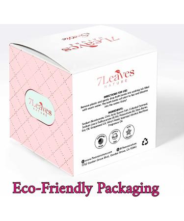 7Leaves Nature English Rose Premium Bath Bomb 6oz - All-Natural Fizzies for Moisturized Skin, Relaxing Bubble Bath - Gift Idea for Birthday, Mothers Day, Valentines, Anniversary, Christmas - Buy Online on GoSupps.com