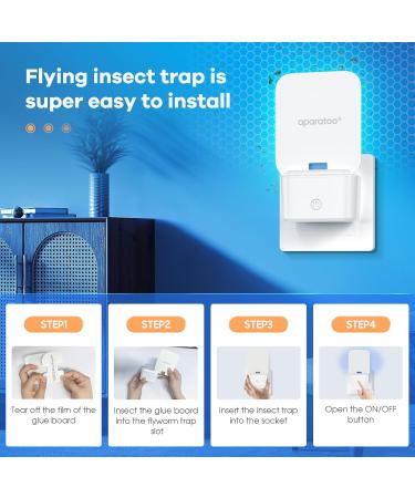 10 Insect Destroyers & 2 Mosquito Lamps - Effective Fly Traps & Nematodes for Mosquito Control - Odorless Solutions for Home & Garden - Buy Online on GoSupps.com
